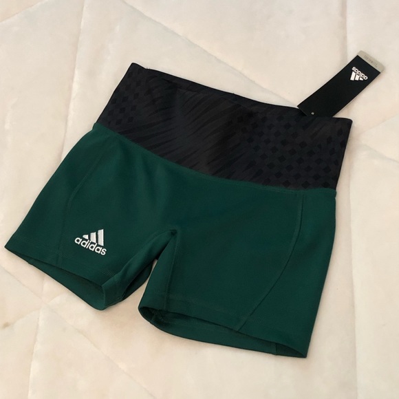 adidas Pants - 🆕 NWT Adidas Green Volleyball Gym Shorts